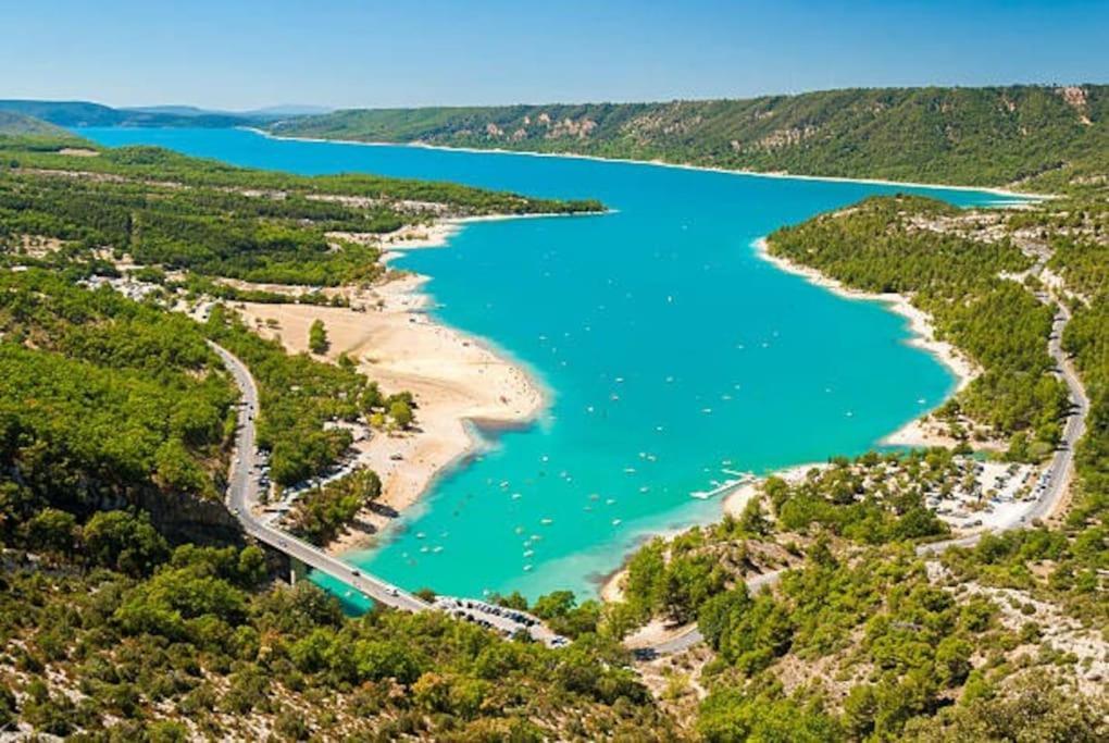 Villa Piscine - Gorges Du Verdon, Lac De Sainte-Croix Регюсс Екстер'єр фото